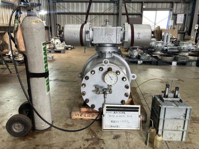 ボール弁　漏洩・気密検査